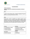 PLAN ESTRATÉGICO CÁMARA DE COMERCIO.