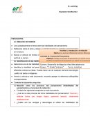 Procesos del pensamiento.