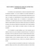 ENSAYO SOBRE EL TESTIMONIO EN EL MARCO DEL SISTEMA PENAL ACUSATORIO EN COLOMBIA.
