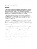 ¿Para qué nos sirve la ética?.