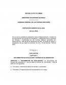 DISPOSICIÓN No 039 DE 2003 PARAMETROS PARA EL DILIGENCIAMIENTO Y TRAMITE DE EVALUACION Y CLASIFICACION