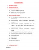 Indice de expediente tecnico.