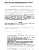 SOLICITUD DE CITACIÓN A AUDIENCIA DE CONCILIACIÓN.