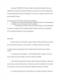 SOLUCIÓN A PROBLEMA DE EMPRESA REDONDITAS. Página 1