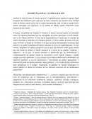 INTERÉS NACIONAL Y GLOBALIZACIÓN