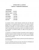 LOGÍSTICA Y TRANSPORTE DE MERCANCÍA
