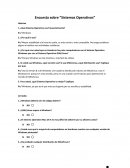 Encuesta sobre Sistemas Operativos.