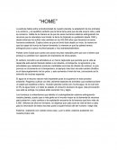 Home. La película habla sobre la biodiversidad de nuestro planeta