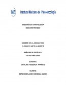 ANÁLISIS DE PELÍCULA: “TE DOY MIS OJOS”