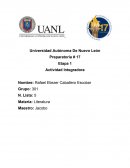 Actividad Integradora de Literatura