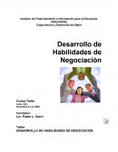 Habilidades de negocios.