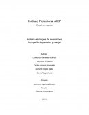 Análisis de riesgos de inversiones Compañía de pasteles y manjar