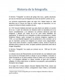 Tarea de Historia de la fotografía.