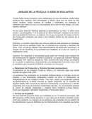 ANÁLISIS DE LA PELÍCULA 12 AÑOS DE ESCLAVITUD