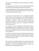 Deshonestidad académica como problemática vigente desde épocas pasadas hasta la actualidad
