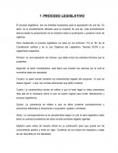 Proceso Legislativo.