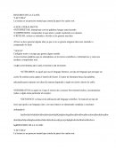 RESUMEN DE LA CLASE: "LECTURA"