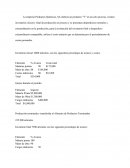 Costos - empresa Productos Químicos