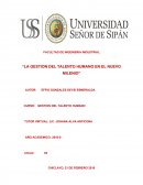 Gestion de taento humano en e nuevo mienio.