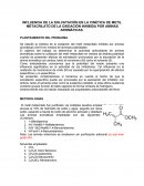 Solvatación del metilmetacrilato