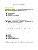 Tema- Alimentación Saludable.