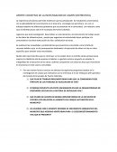 APORTE COCNITIVO DE LA INVESTIGACION DE CAMPO (ENTREVISTA)