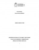 CUADRO RESUMEN DE LAS CARACTERÍSTICAS DE LOS DRENES ENTUBADOS