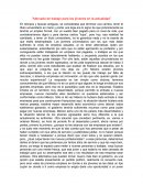 Mercado de trabajo para los jóvenes en la actualidad