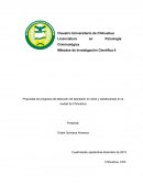 Propuesta de programa de detección de depresión en niños y adolescentes en la ciudad de Chihuahua.