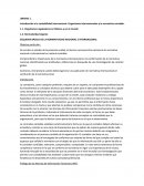 Contabilidad de las operaciones internacionales.