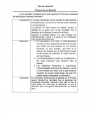 Plan de redacción Primera Guerra Mundial