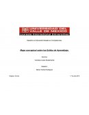 Mapa conceptual sobre los estilos de aprendizaje.