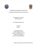Investigación de mercados Mercadotecnia III.