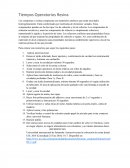 Tiempos Operatorios Resina.