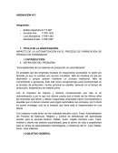 IMPACTO DE LA AUTOMATIZACIÓN EN EL PROCESO DE FABRICACION DE PRODUCTOS TERMINADOS.