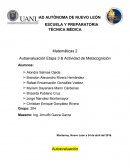 Matematicas 2 Autoevaluacion Etapa 3