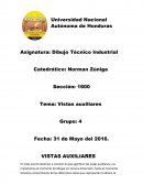 Vistas Parciales dibujo tecnico.