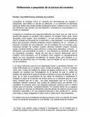 Reflexiones a propósito de la lectura de contexto