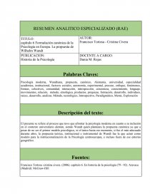 RESUMEN ANALITICO ESPECIALIZADO (RAE). Página 1