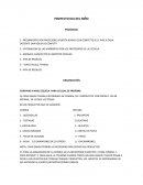 Programa social día del niño