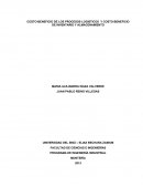 COSTO-BENEFICIO DE LOS PROCESOS LOGISTICOS Y COSTO-BENEFICIO DE INVENTARIO Y ALMACENAMIENTO
