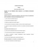 BLOQUE I DE LOS PRIMEROS SERES HUMANOS A LAS PRIMERAS SOCIEDADES URBANAS