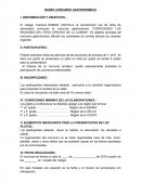 BASES CONCURSO GASTRONÓMICO