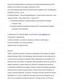 NIVELES DE HEMOGLOBINA GLUCOSILADA EN PACIENTES INGRESADOS POR PIE DIABETICO