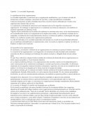 Capítulo 1: La sociedad Organizada.