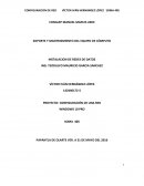 Instalación de un sistema operativo multiusuario.