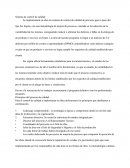 Sistemas de control de calidad.