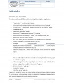 Lectura: Mal de escuela