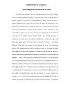 ENSAYO DE “A LA COSTA”