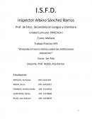 Armando el marco teórico sobre las instituciones educativas